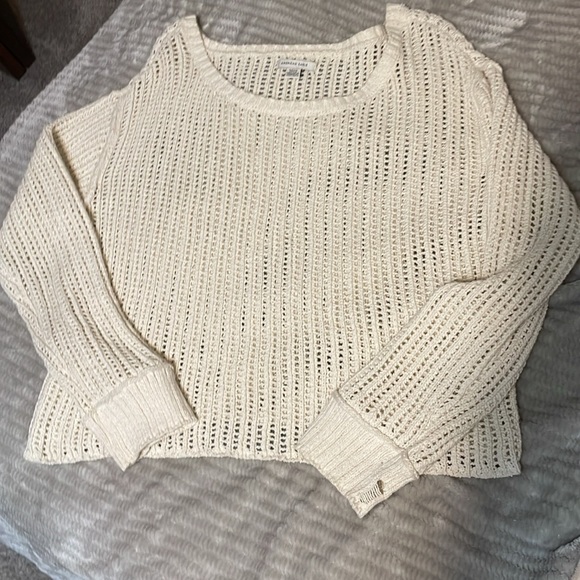 EUC American Eagle Open Knit Sweater in Size Small - Picture 6 of 10